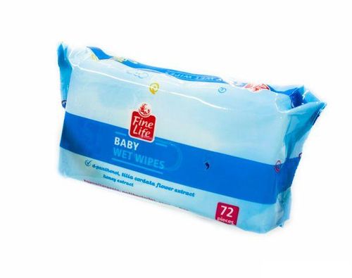 Fiine Life влажные салфетки для детей для чувствительной кожи 72шт