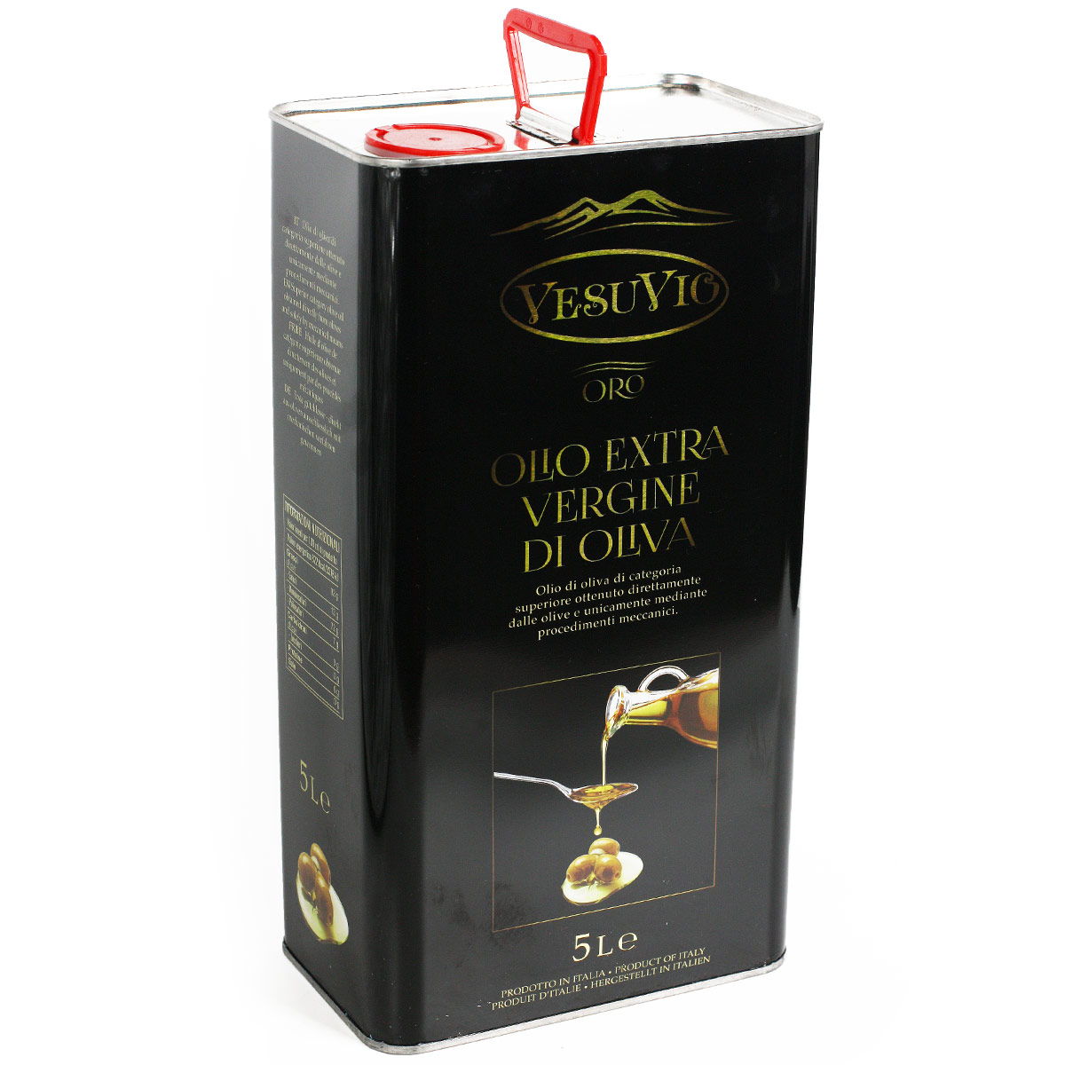 Vesuvio Olio Extra Vergine Di Oliva масло оливковое нерафинированное 5л