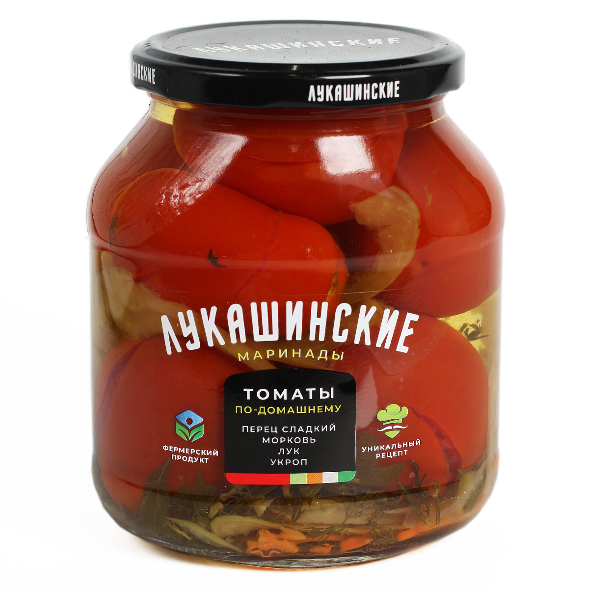 Лукашинские маринады томаты По-домашнему 700мл