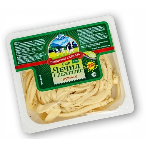 ПРЕДГОРЬЕ КАВКАЗА сыр Чечил спагетти с укропом 110г