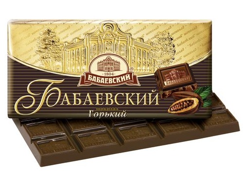 Бабаевский шоколад Горький 100г