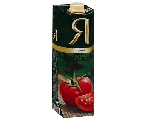 Я cок Томат с мякотью 1л