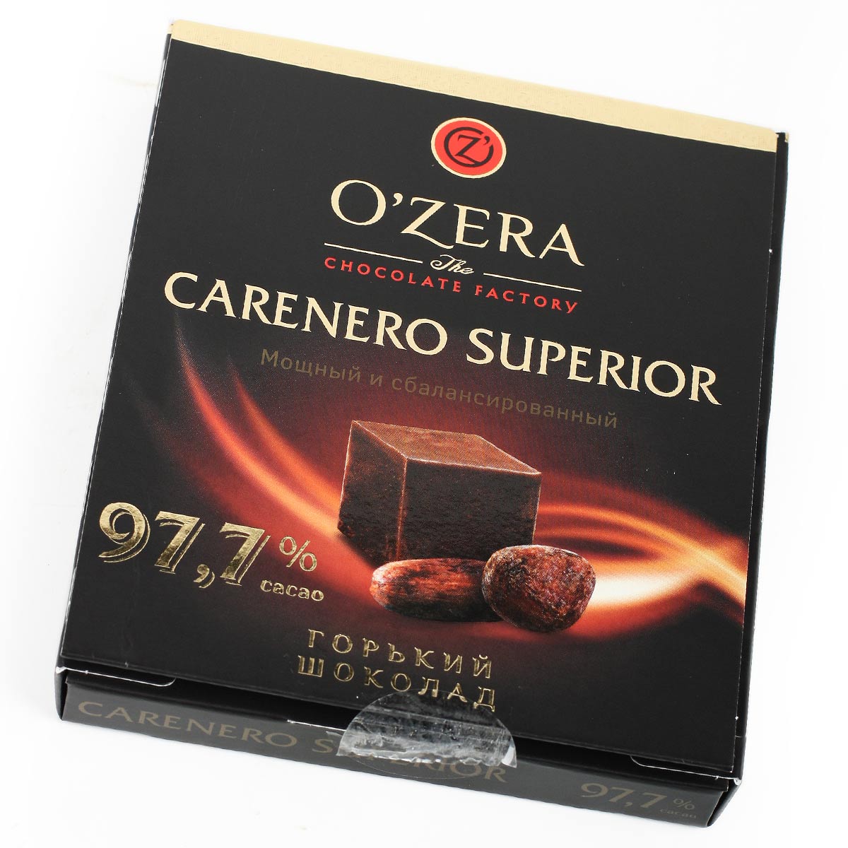 ОЗЕРА шоколад O'ZERA CARENERO SUPERIOR 97.7% 90г