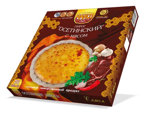 Максо Пирог Осетинский с мясом 500г Максо Пирог Осетинский с мясом 500г
