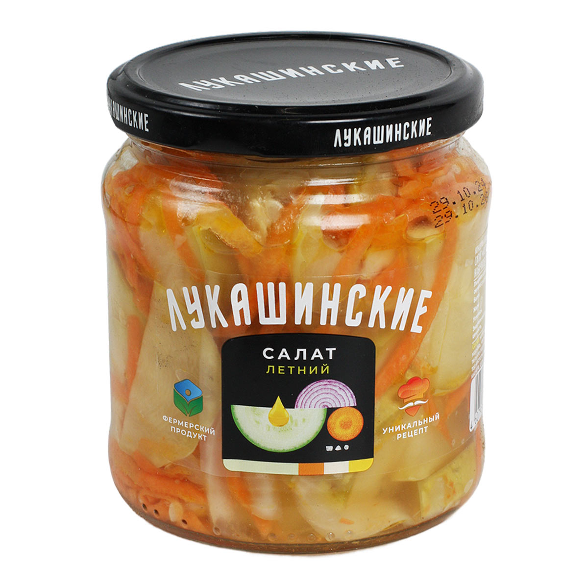 Лукашинские Салат летний из молодых кабачков 430г