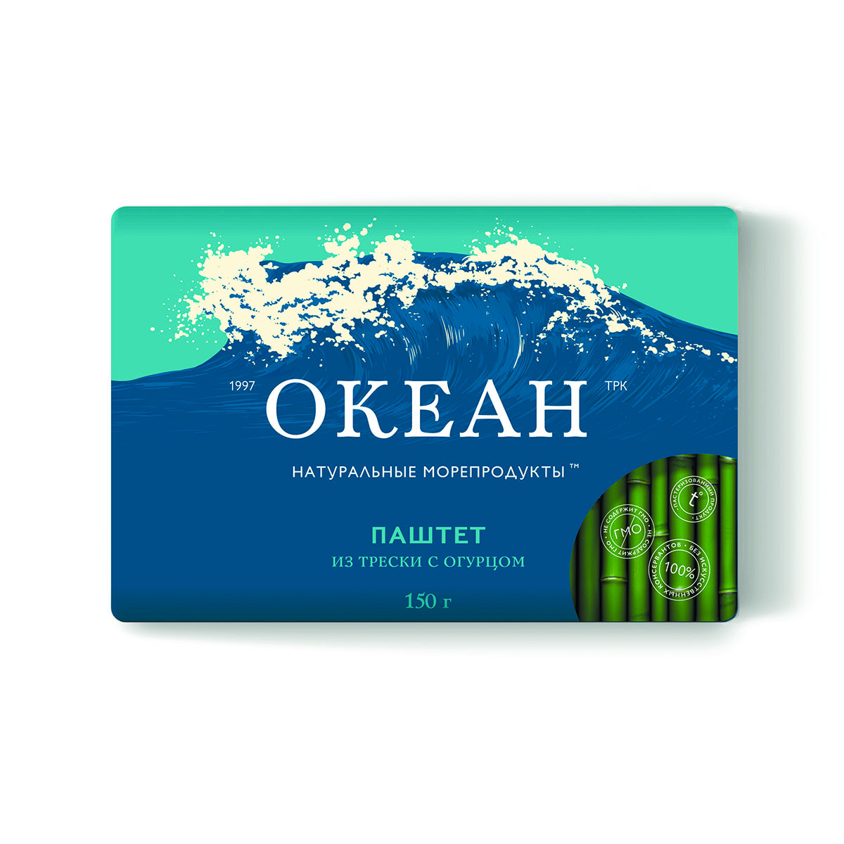 Паштет из трески с огурцом ОКЕАН 150г