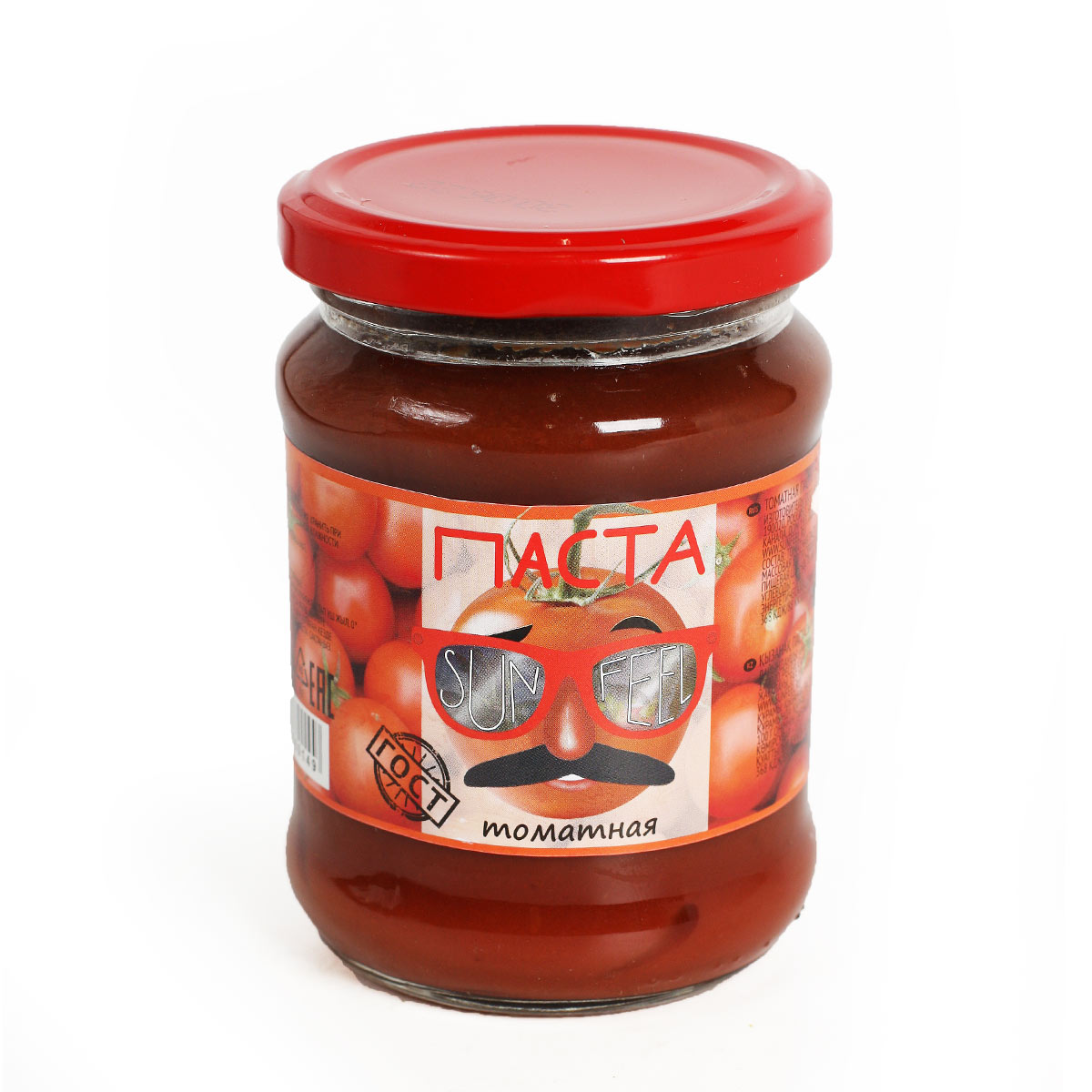 Sunfeel томатная паста 280г стекло