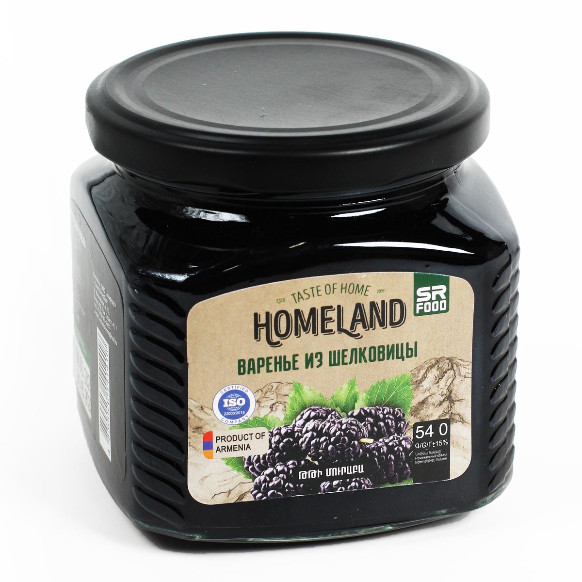 Варенье из шелковицы HOMELAND 540г