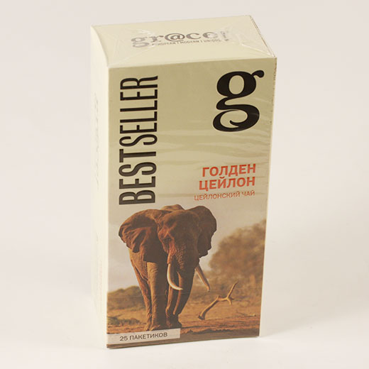 Чай черный английский Golden Ceylon Bestseller 50 гр (25 пакетов)