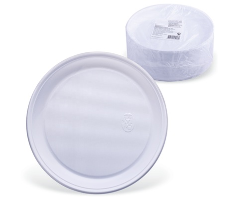 Тарелка 205 мм бессекционная., ПС,100 шт