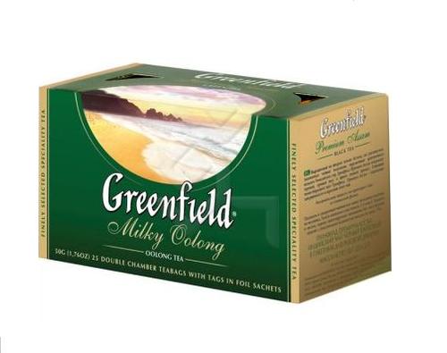 Чай байховый Greenfield Milky Oolong 25пакX2г 50г