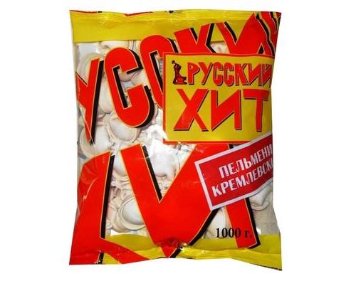 Русский хит пельмени кремлевские, 1кг, Россия