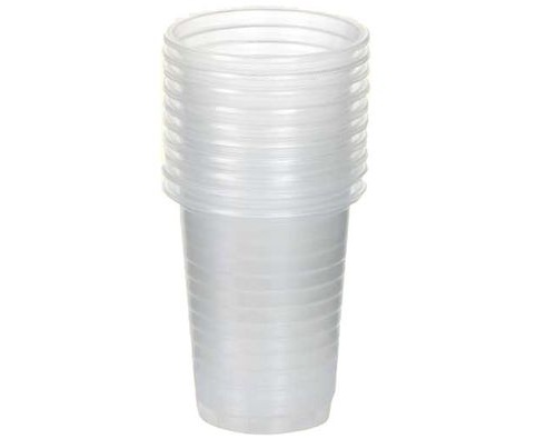 Стакан 100мл стирол ПП прозрачный 100шт