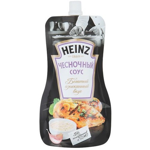 Heinz соус Чесночный 230г Heinz соус Чесночный 230г