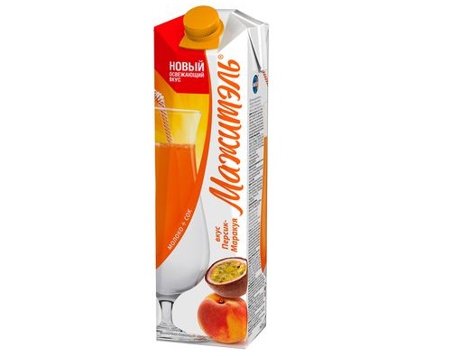 МАЖИТЭЛЬ Напиток Персик Маракуйя 950г 