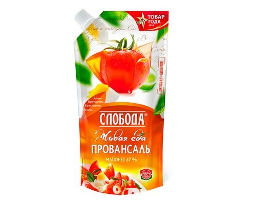 СЛОБОДА Майонез Провансаль 67% 230мл СЛОБОДА Майонез Провансаль 67% 230мл