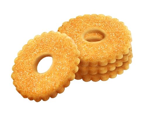 Печенье Кубанские колечки мини (абрикос), 500 гр. Краснодарский кр.