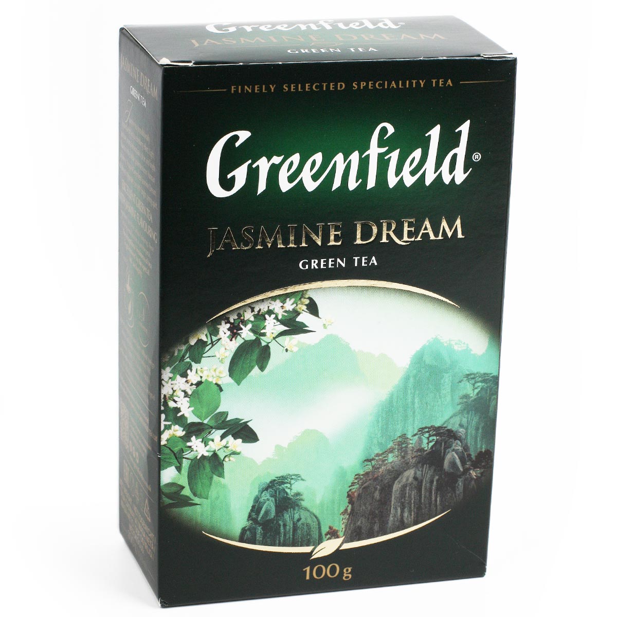 Чай Жасмин Дрим зеленый листовой Greenfield Jasmine Dream 100г