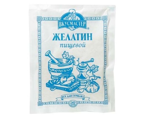 Желатин пищевой ВкусМастер 10г Желатин пищевой ВкусМастер 10г