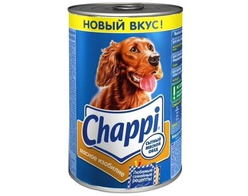 CHAPPI, консервы Мясное изобилие, 400 г высокое качество