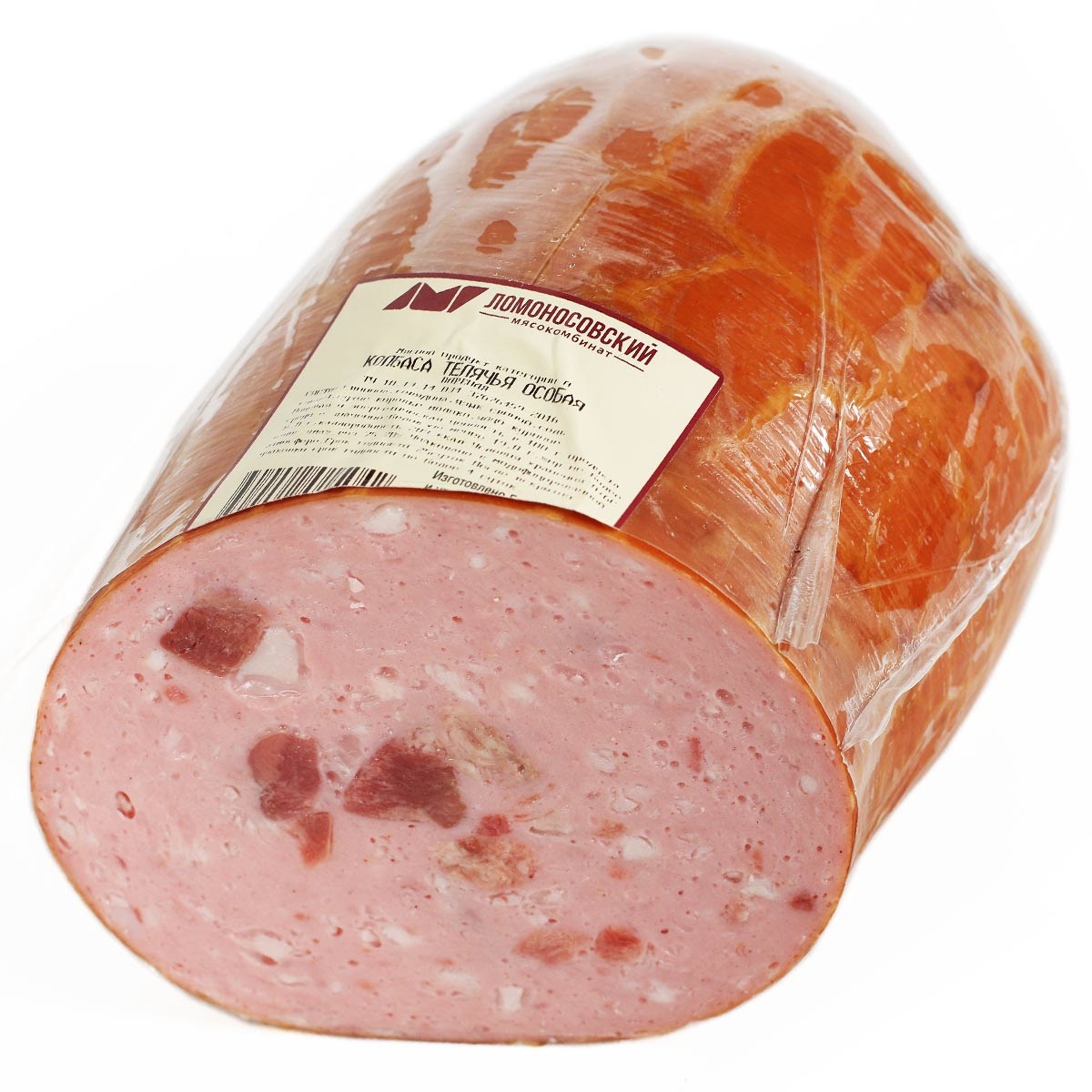 Колбаса Телячья Особая варёная Ломоносовский мясокомбинат Колбаса Телячья Особая варёная Ломоносовский мясокомбинат