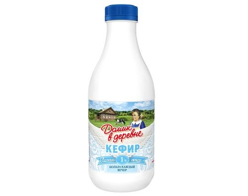 ДОМИК В ДЕРЕВНЕ кефир 1% 900мл