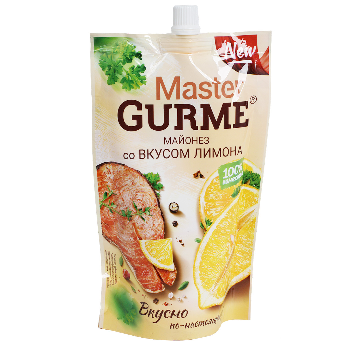 MASTER GURME Майонез со вкусом лимона 350мл