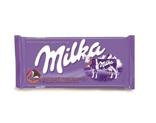 Милка шоколад молочный 90г