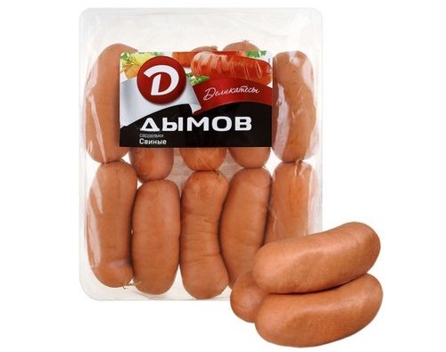 ДЫМОВ Сардельки свиные ДЫМОВ Сардельки свиные