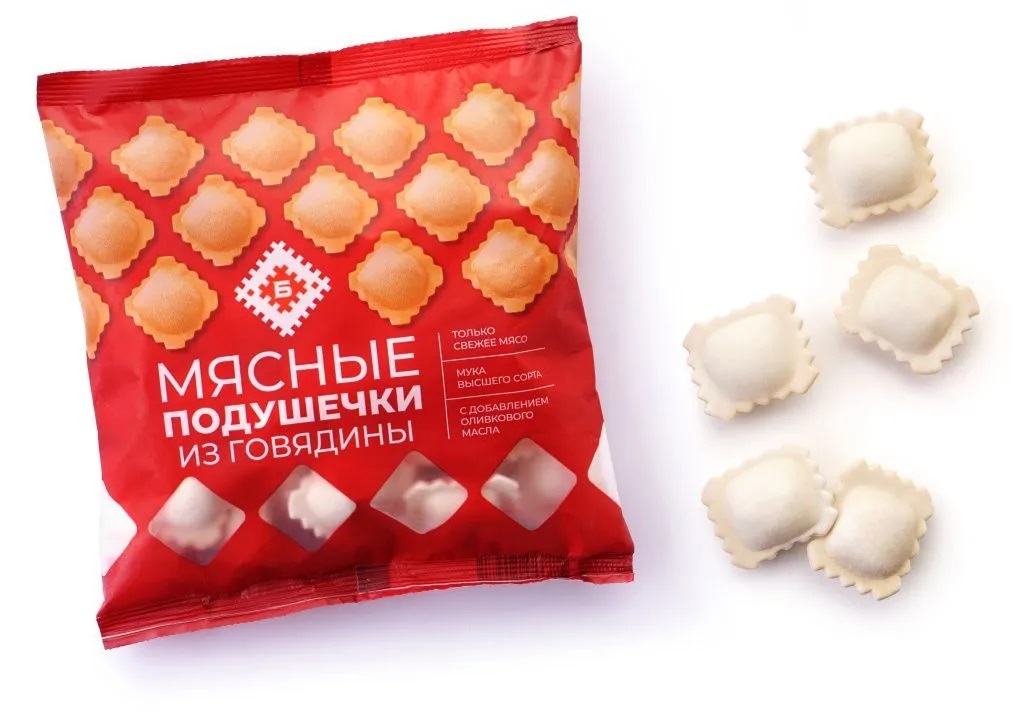 Пельмени мясные подушечки из говядины 430г Брестский МК Пельмени мясные подушечки из говядины 430г Брестский МК