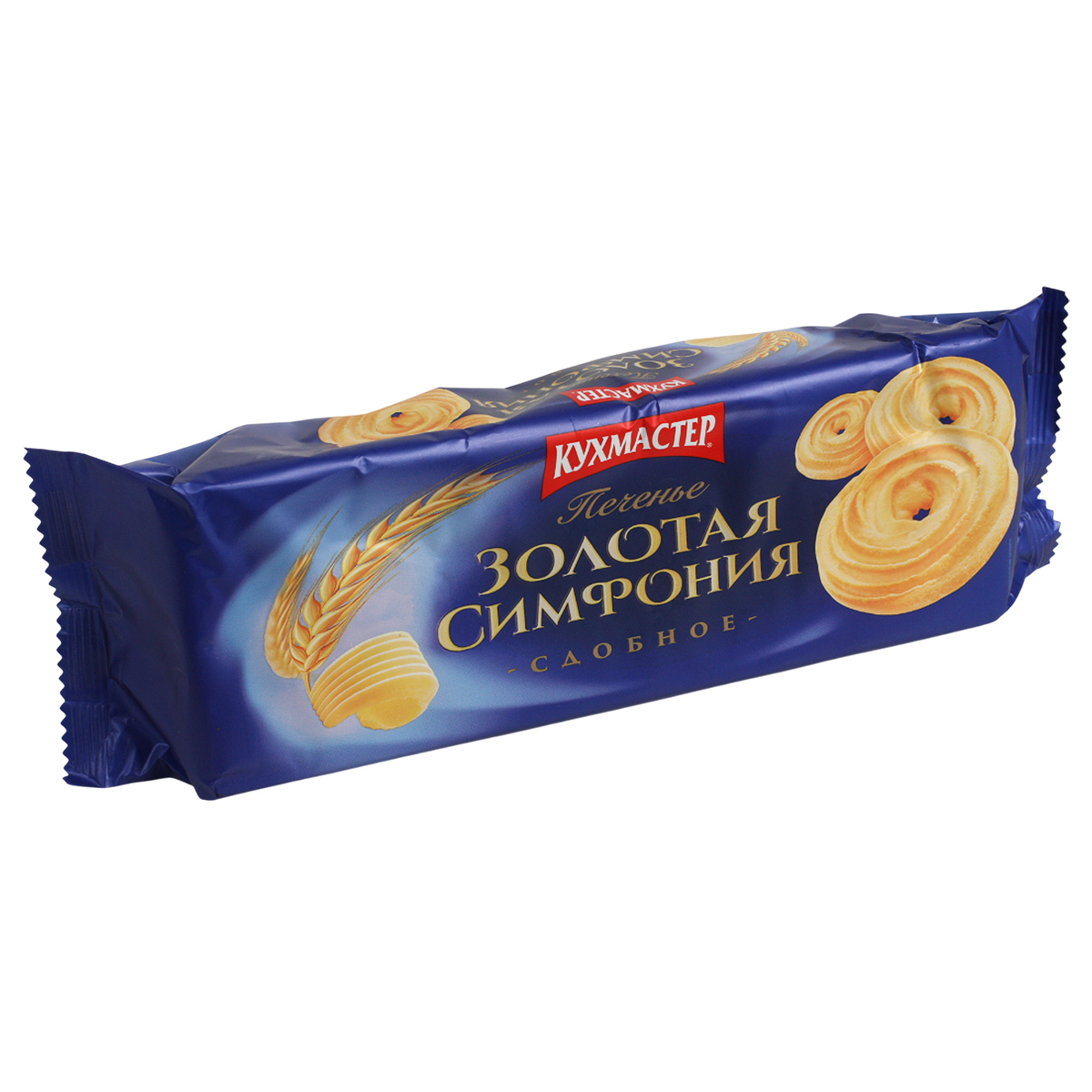 Печенье сдобное Золотая Симфония Кухмастер 230г Печенье сдобное Золотая Симфония Кухмастер 230г