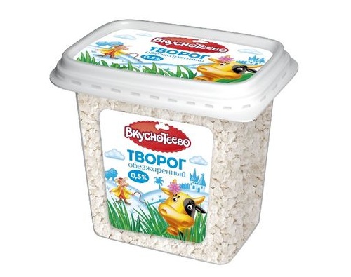 ВКУСНОТЕЕВО творог 0.5% 300г 