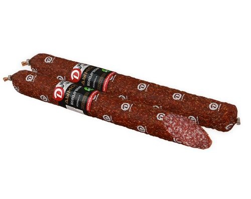 ДЫМОВ колбаса Коньячная сырокопченая