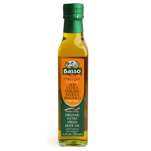 Basso Extra Virgin Organic масло оливковое Бассо Органик 250мл