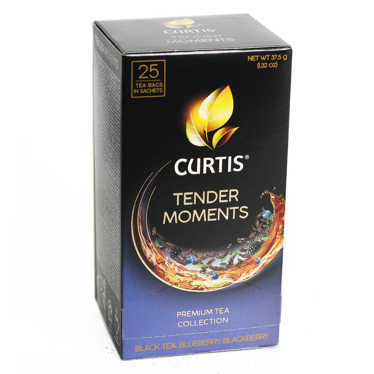 CURTIS чай черный Tender Moments 25X2г 50г