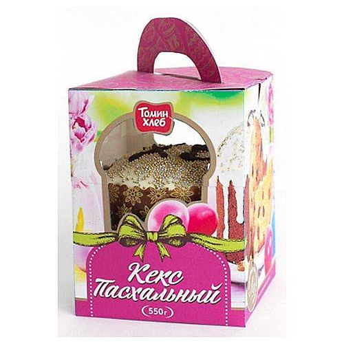Кекс пасхальный с цукатами и изюмом ТОМИН ХЛЕБ 550г