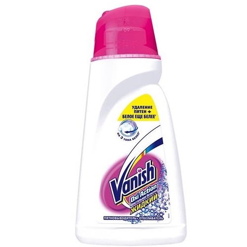 VANISH Oxi Action пятновыводитель для белого белья 1л