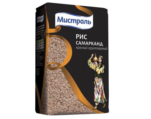 Мистраль рис Самарканд красный круглозерный 500г Мистраль рис Самарканд красный круглозерный 500г