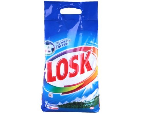 Losk Горное озеро стиральный порошок автомат 40 стирок 6кг