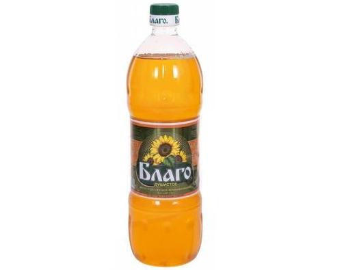 Масло Благо нерафинированное 1л
