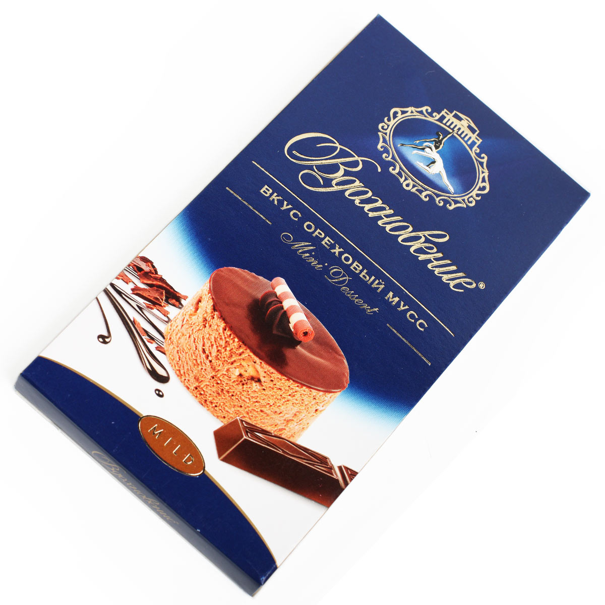 Вдохновение шоколад вкус Ореховый Мусс Mini Dessert 100г Вдохновение шоколад вкус Ореховый Мусс Mini Dessert 100г