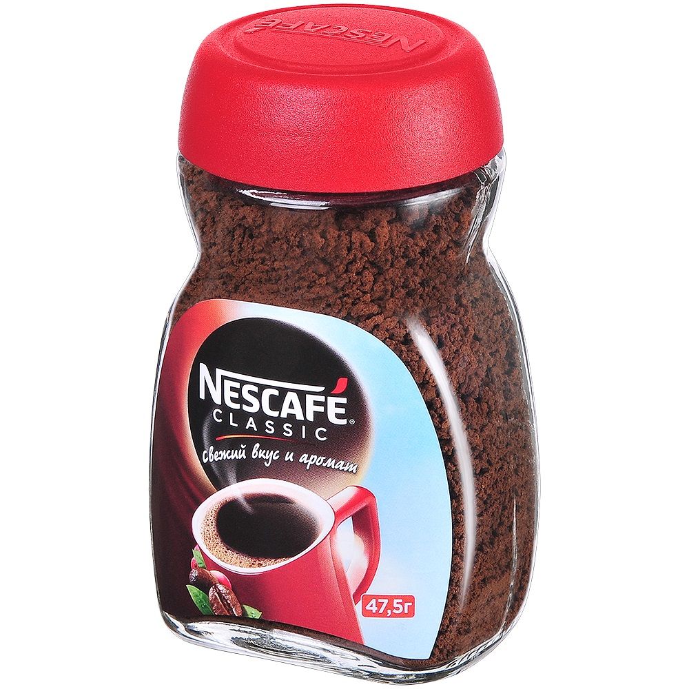 Nescafe Classic кофе растворимый 47.5г Nescafe Classic кофе растворимый 47.5г