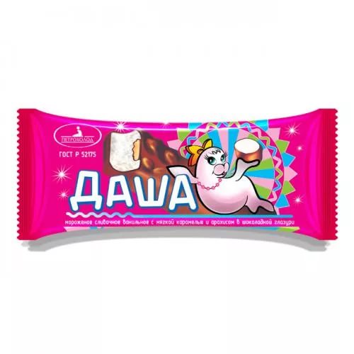 ПЕТРОХОЛОД ДАША мороженое сливочное с карамелью 70г 
