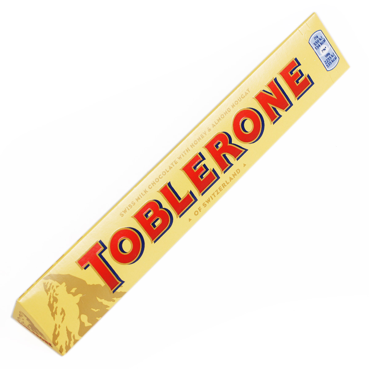 TABLERONE шоколад молочный с мёдом и миндальной нугой 100г TABLERONE шоколад молочный с мёдом и миндальной нугой 100г