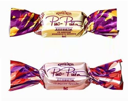 Конфеты Рио-Рита Фабрика Крупской
