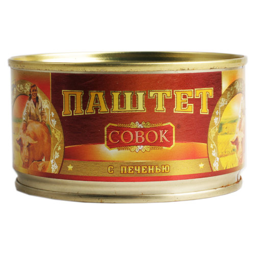 СОВОК Паштет с печенью 100г