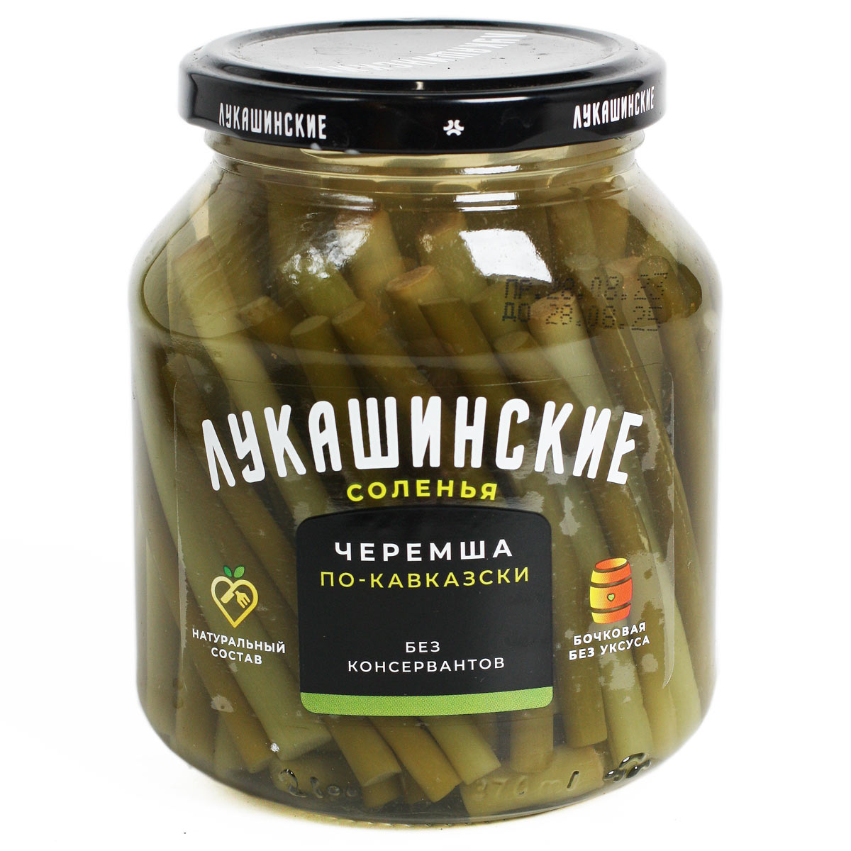 Лукашинские соленья черемша по-кавказски 340г