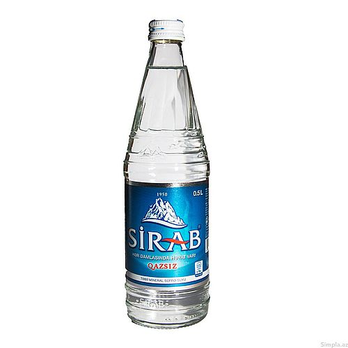 Сираб минеральная природная вода без газа 0.5л Сираб минеральная природная вода без газа 0.5л