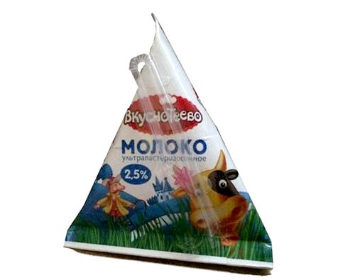 ВКУСНОТЕЕВО Молоко стерилизованное 2.5% 200мл