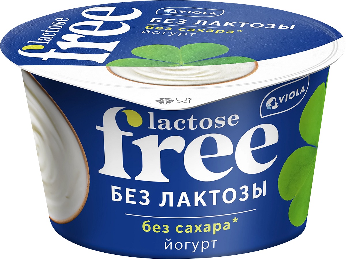 VIOLA йогурт без лактозы и сахара 180г